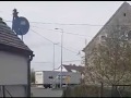 Pociąg uderza w ciężarówke w Świebodzinie [MOMENT WYPADKU]